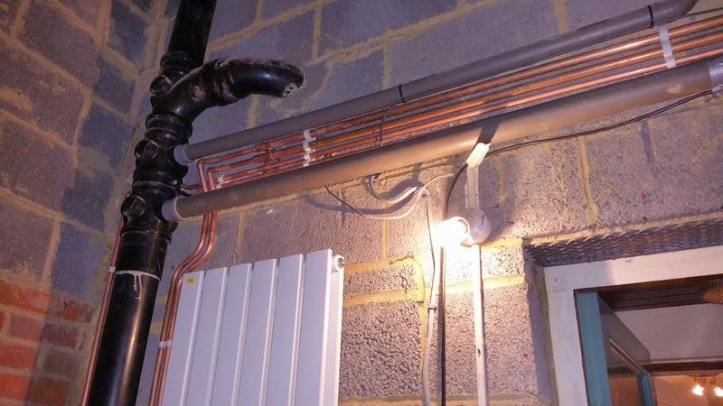 Completed work from a heating system compatibility check by our team