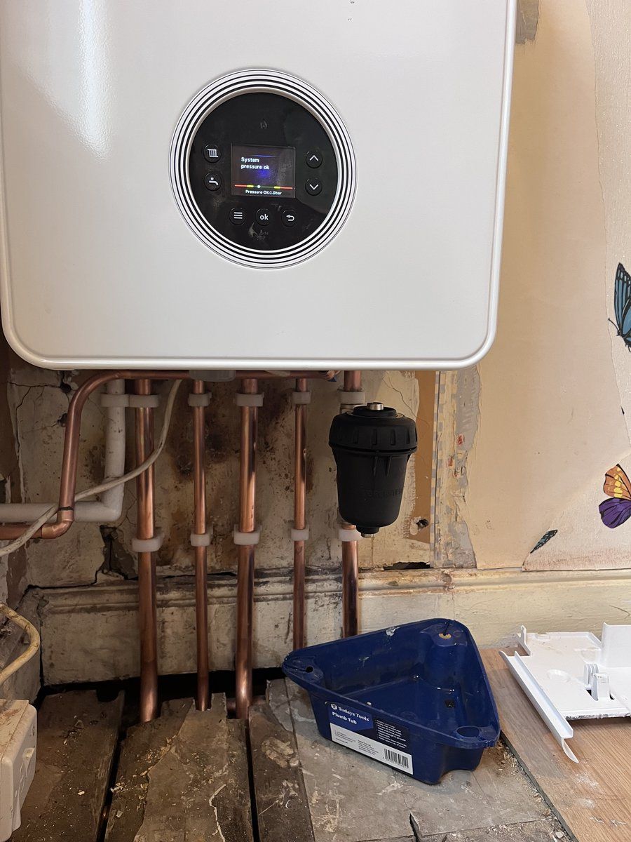 Boiler and pipework installation completed by Discount Heating NW